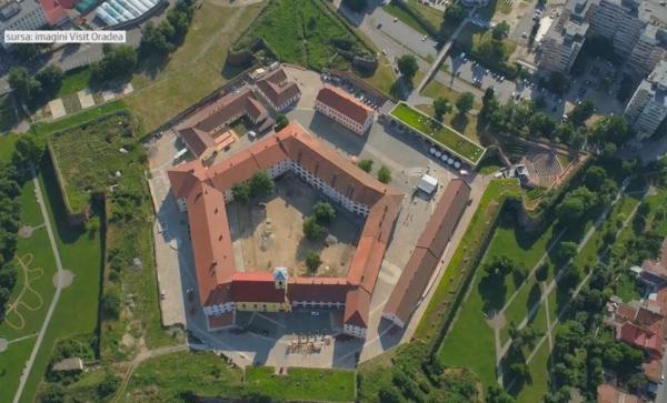 Cetatea Oradea, fortăreața în formă de pentagon din inima orașului