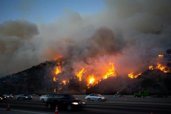 Vedete de la Hollywood, evacuate din calea incendiilor care au făcut prăpăd în California (Video)