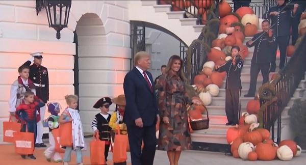 Halloween, sărbătorit în avans la Casa Albă