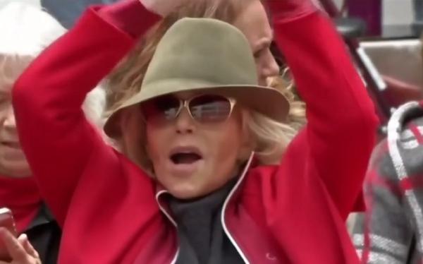 Actriţa Jane Fonda, arestată pentru a patra oară într-o lună