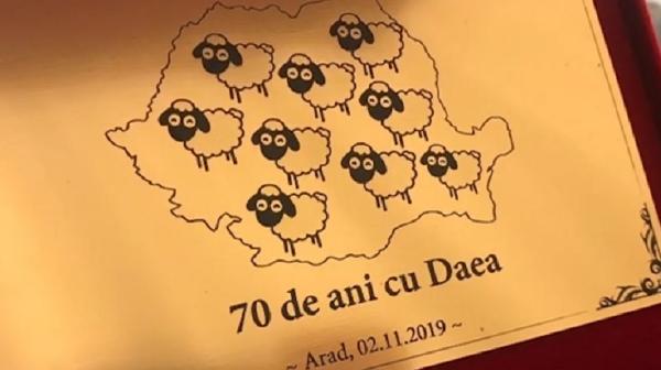 Tort în formă de oaie pentru Petre Daea, cu ocazia zilei sale de naştere