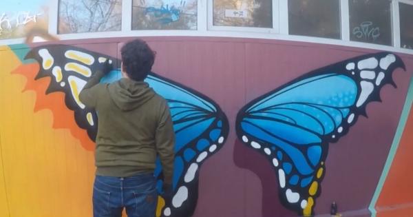 Povești colorate pe zidurile clădirilor. Despre graffiti, de la hobby la job