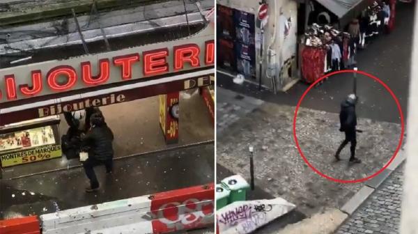 Magazin de bijuterii jefuit în plină zi în Paris (Video)
