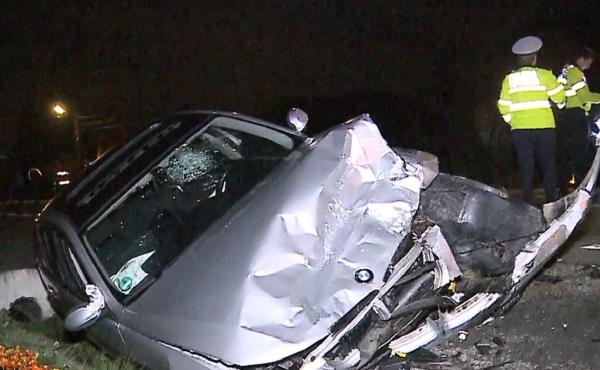 Accident cu doi poliţişti din Mureş, în timp ce urmăreau un şofer, în trafic