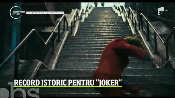 Record istoric pentru filmul Joker. Prima peliculă care depăşeşte pragul încasărilor de un miliard de dolari