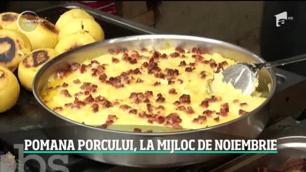 Pomana porcului, la Târgul Tradițional de la Muzeul Țăranului Român