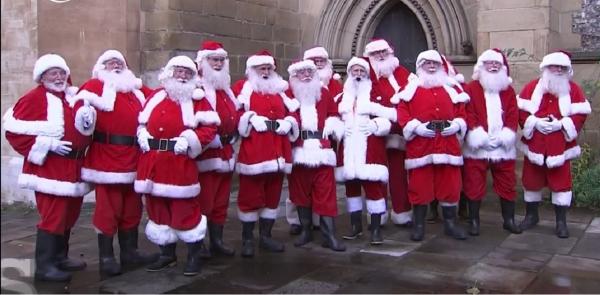 Școală pentru cei care vor să devină Moș Crăciun, deschisă la Londra.