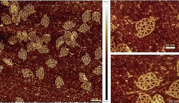 Cea mai mică hartă a României, de 150 de nanometri, realizată de cercetătorii bucureșteni