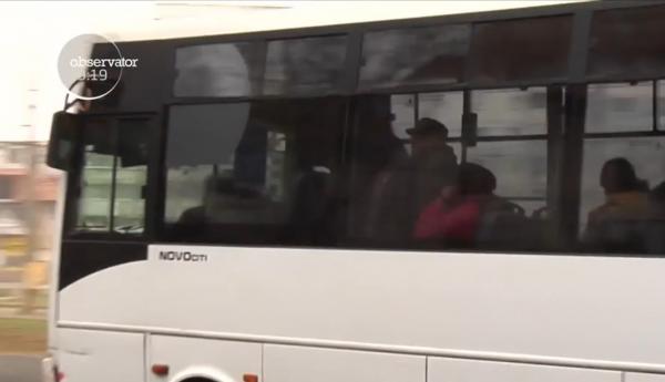 Un bărbat a amennțat cu un cuțit călătorii unui autobuz, în Brăila