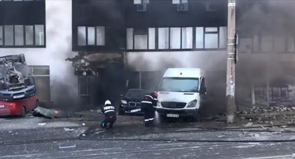 Tragedie evitată la Galaţi, după ce rezervorul unei foste benzinării a sărit în aer