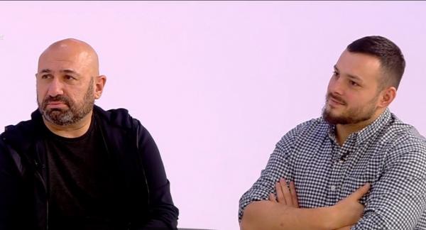 Chef Cătălin Scărlătescu și Alexandru Comerzan, la poveşti în platoul Observator