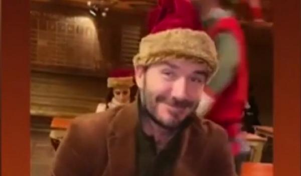 Ajunul Crăciunului, motiv de sărbătoare şi în familia Beckham