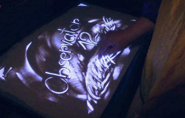 Mariana Pachis, artista care a intrat în Cartea Recordurilor cu desene în nisip