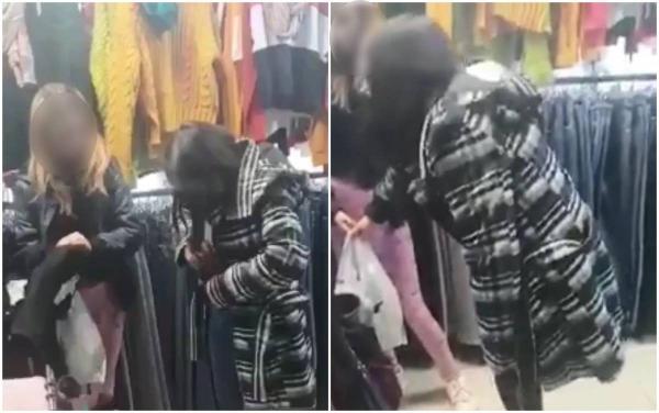 Adolescentă dezbrăcată de haine, după ce au fost prinsă la furat, în Alexandria