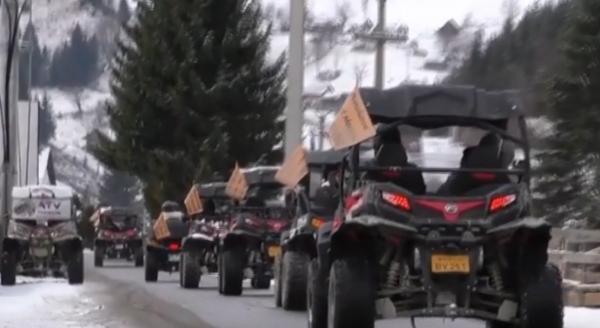 Turist bătut și călcat cu ATV-ul pe pârtie, în Târgu Mureș