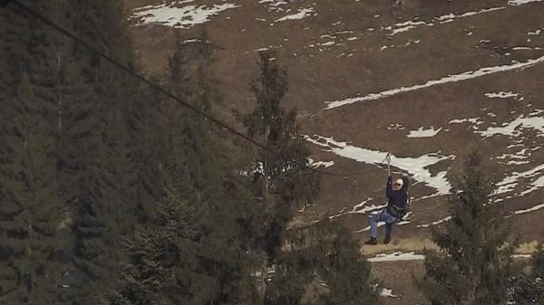 Tiroliana de 1100 de metri de la Sucevița, cea mai lungă din România