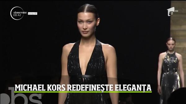Modele celebre la prezentarea colecției Michael Kors, la săptămâna modei de la New York