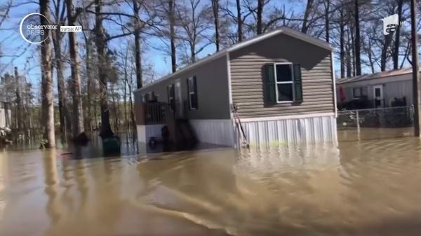 Inundaţii devastatoare în orașul Jackson din Mississippi