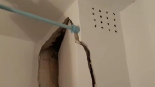 Explozie puternică într-un bloc din Slatina. Trei persoane au ajuns la spital