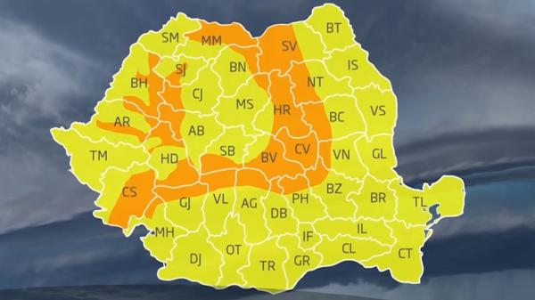 Vremea se schimbă dramatic de duminică. Avertizările meteorologilor