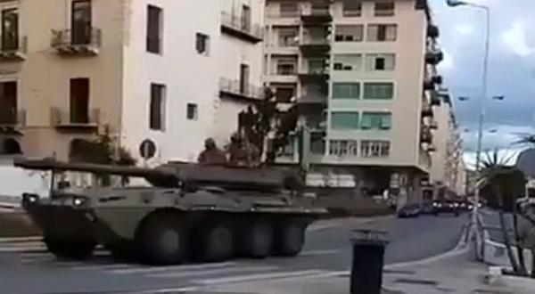 Italia e aproape blocată. Tancuri pe străzi, deținuți evadați și milioane de oameni închiși în case