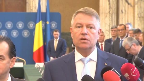 Preşedintele Klaus Iohannis: "Urmăriți doar sfaturile autorităților"