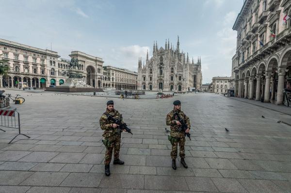 Coronavirus: Noi restricții în Italia, după bilanțul tragic de sâmbătă