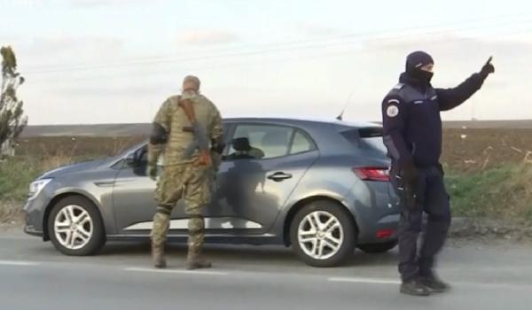 Forţele de ordine au impus filtre la fiecare intrare în Suceava (Video)