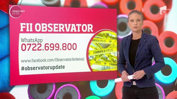 Observator Update, 3 aprilie, ora 15:00: 118 români au murit din cauza COVID-19