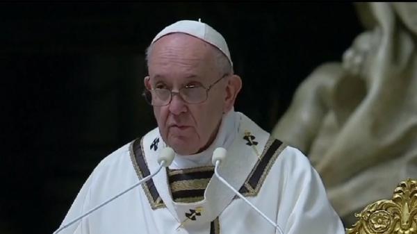 Papa Francis, mesaj încărcat cu emoție de Înviere: "În această noapte dobândim un drept fundamental"