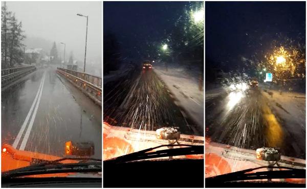 Ninge în mai multe zone din țară. ANM emite atenționare meteo Cod Galben (Video)