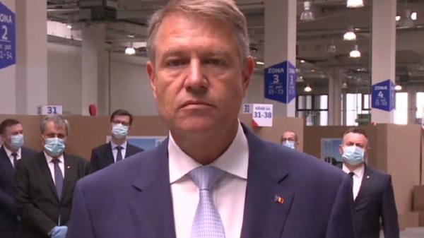 Klaus Iohannis a vizitat spitalul-suport pentru COVID-19
