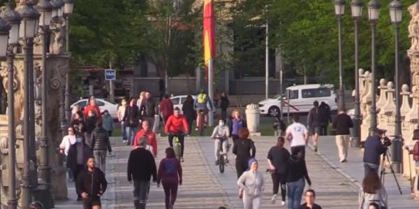 Spaniolii, eliberați după 49 de zile de izolare