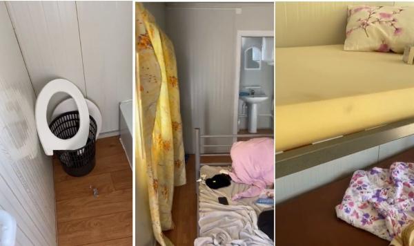 Un tânăr întors din Anglia se plânge de condițiile de carantină de la Timișoara. ”E ca la pârnaie. Uite condiții!” (Video)