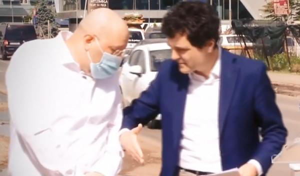 Nicușor Dan și Aurelian Bădulescu s-au îmbrâncit în timpul unui eveniment organizat în Prelungirea Ghencea