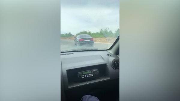 Cum a început urmărirea cu poliţiştii, filmată în Iaşi