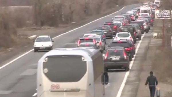 Relaxarea la munte se termină cu testul răbdării pe șosea