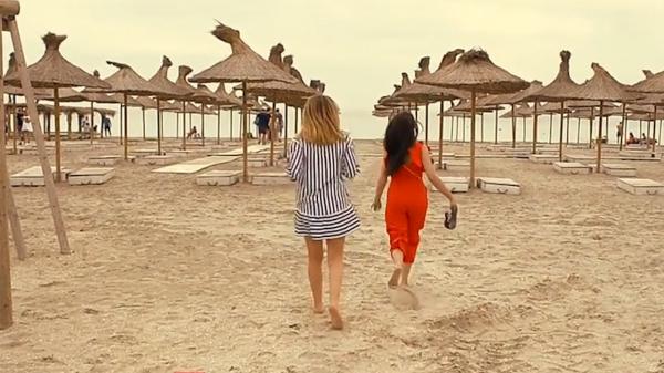 Turiștii de la mare s-au bucurat de vreme caldă