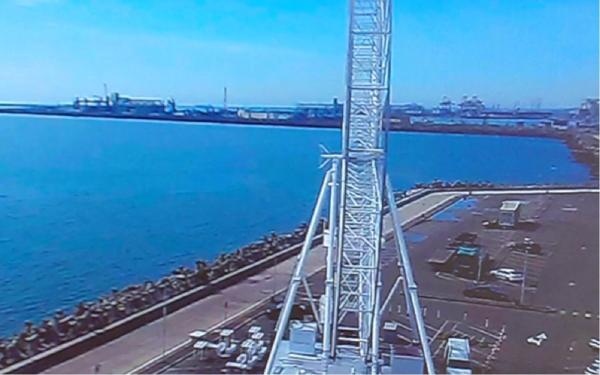 Roata panoramică din Constanța, aproape de inaugurare