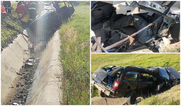 Martori îngroziți la accidentul cu trei morți din Cluj. Mama șoferului vinovat, aruncată prin podea: "Volanul s-a desprins" (video)