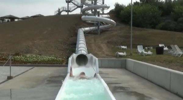 La Băile Figa a fost construit cel mai mare tobogan din ţară