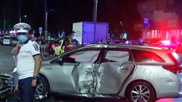 Un motociclist a fost ucis de un șofer de ride-sharing în Capitală