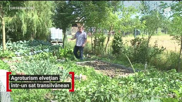 Agroturism elvețian într-un sat transilvănean