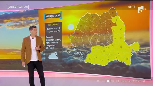 Meteorologii anunță un weekend canicular în România
