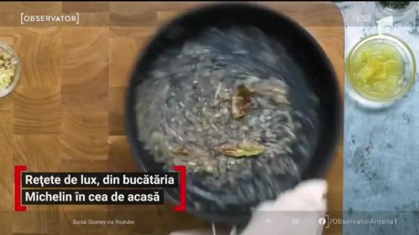 Rețete de lux, din bucătăria Michelin în cea de acasă