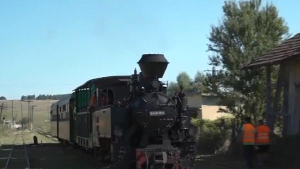 Cu mocănița, prin Valea Hârtibaciului, una dintre cele mai frumoase zone din Sibiu