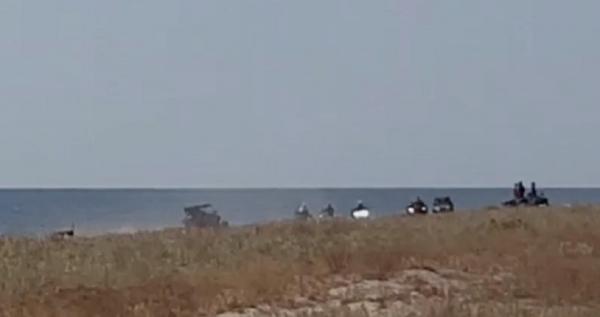 Plajele sălbatice de la Vadu și Corbu, invadate de turiști cu ATV-uri