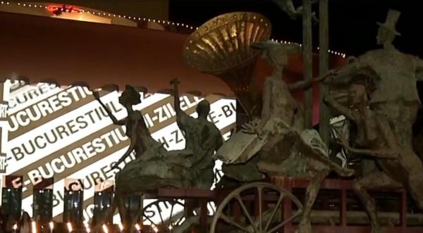 Clădirile Bucureștiului se ”îmbracă” de sărbătoare