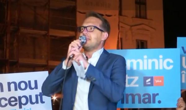 Nicolae Robu, înfrângere zdrobitoare. Dominic Fritz este noul primar al Timişoarei