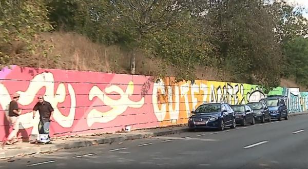 Pictură murală lungă de 300 de metri, la Târgul Mureş